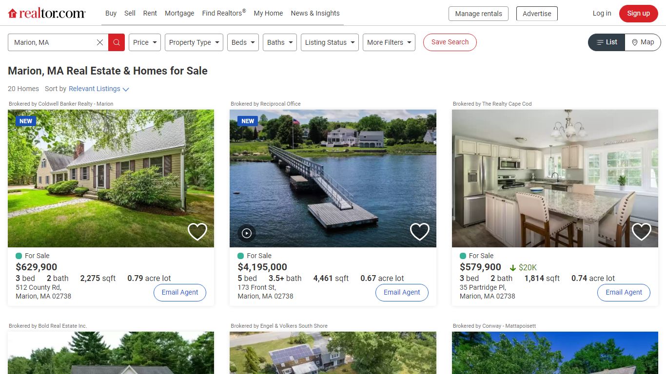 Marion, MA Real Estate - Marion Homes for Sale | realtor.com®